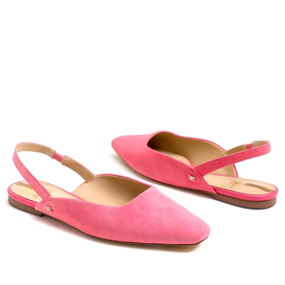 Sam Edelman | Connell Suede Sling Back | sz 9 Rose